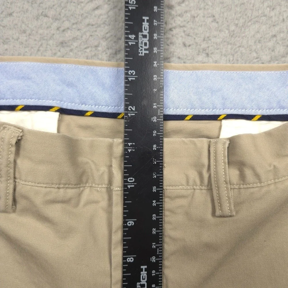 Polo Ralph Lauren Stretch Straight Fit‎ Khaki Chino Pants 36x33 Cotton